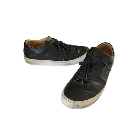 Greats leather sneakers black men's size 11 - Picture 1 of 9